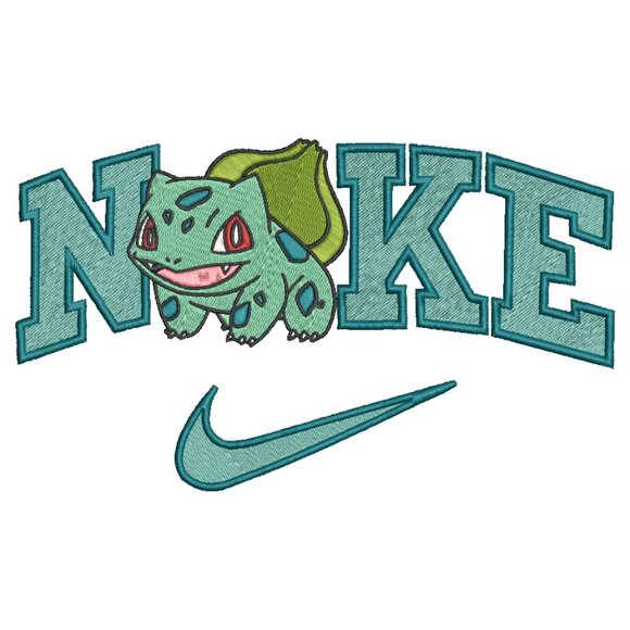 Nike Pokemon Bulbasaur TODDLER Embroidered Crewneck Sweatshirt - Picture 3 of 15